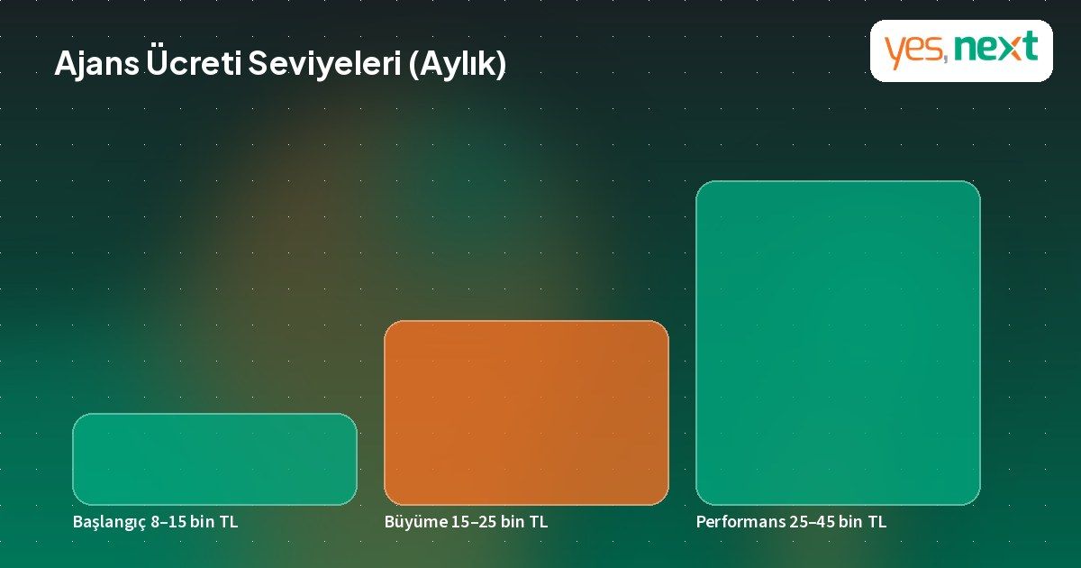 Instagram reklam ajansı ücret seviyelerini gösteren grafik