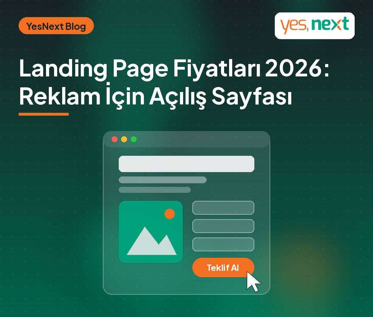 Landing Page Fiyatları 2026: Reklam İçin Açılış Sayfası Ne Kadar, Nasıl Olmalı?