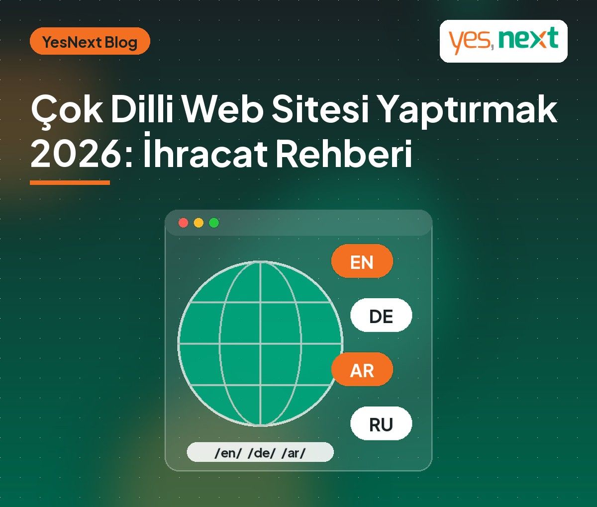 Çok Dilli Web Sitesi Yaptırmak 2026: İhracatçı Firmalar İçin Fiyatlar ve Uluslararası SEO Rehberi