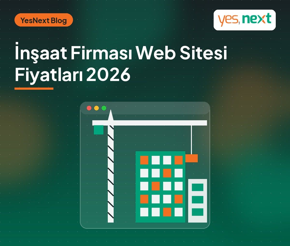 İnşaat Firması Web Sitesi Fiyatları 2026: Proje Sitesinden Satış Portalına Bütçe Rehberi
